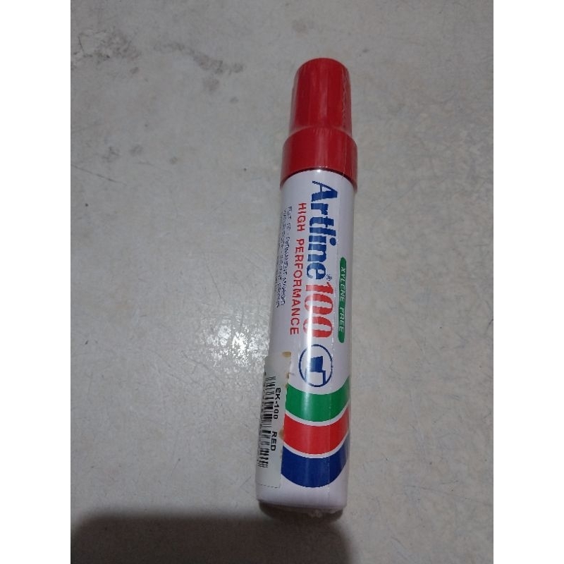 

SPIDOL ARTLINE EK-100 MERAH JUMBO PERMANENT