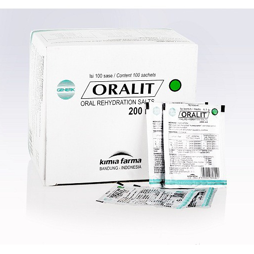 Oralit Sachet - Larutan Dehidrasi - Diare - Muntah
