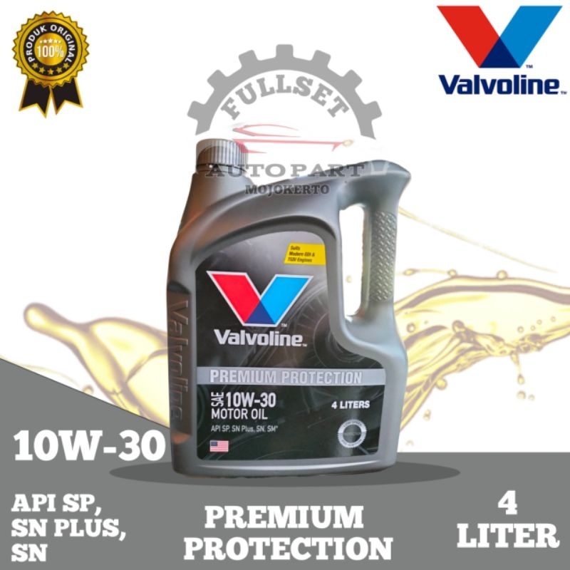 VALVOLINE 10W-30 PREMIUM PROTECTION (4liter)