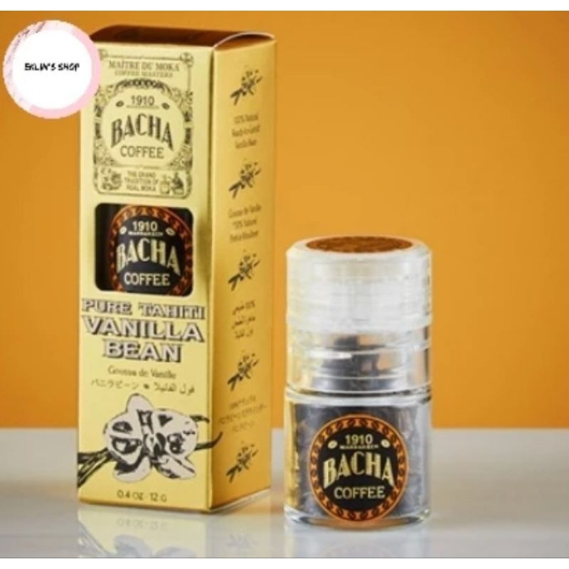 

Bacha coffee 1910 marrakech pure tahiti vanila bean