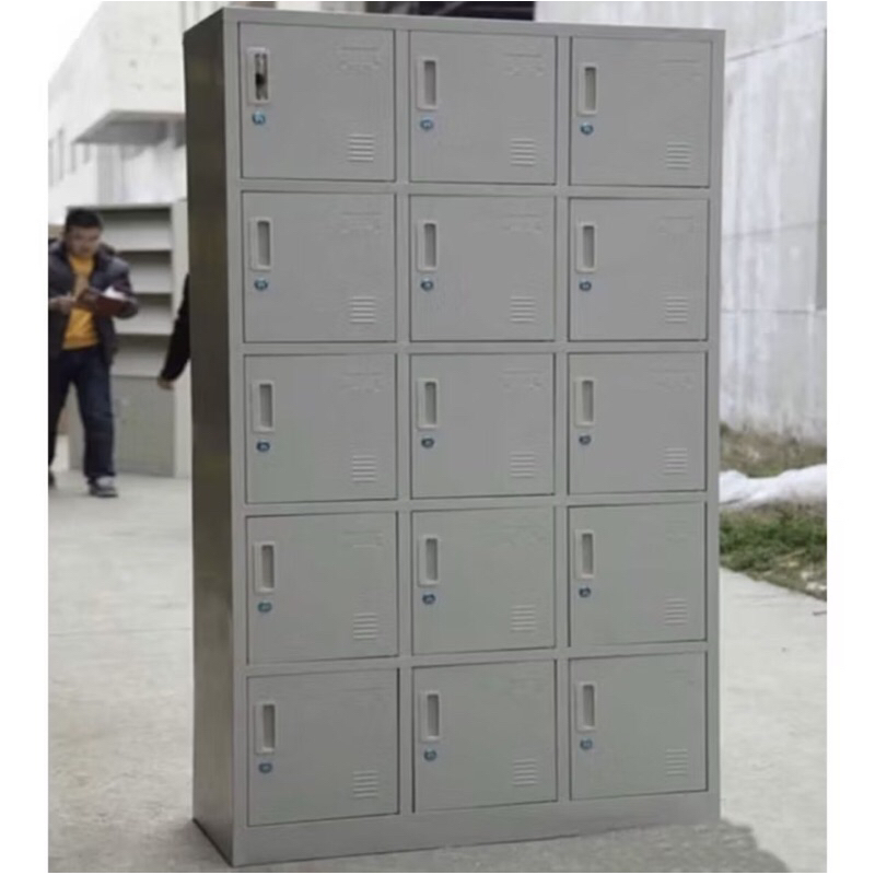 Loker 15 Pintu + Kunci / Loker Besi 15 Pintu / MEDAN SUMUT