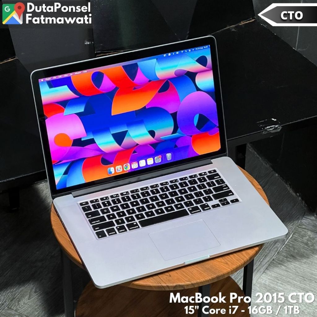 MACBOOK PRO 2015 CTO 15” CORE i7 16GB/1TB MURAH MINUS