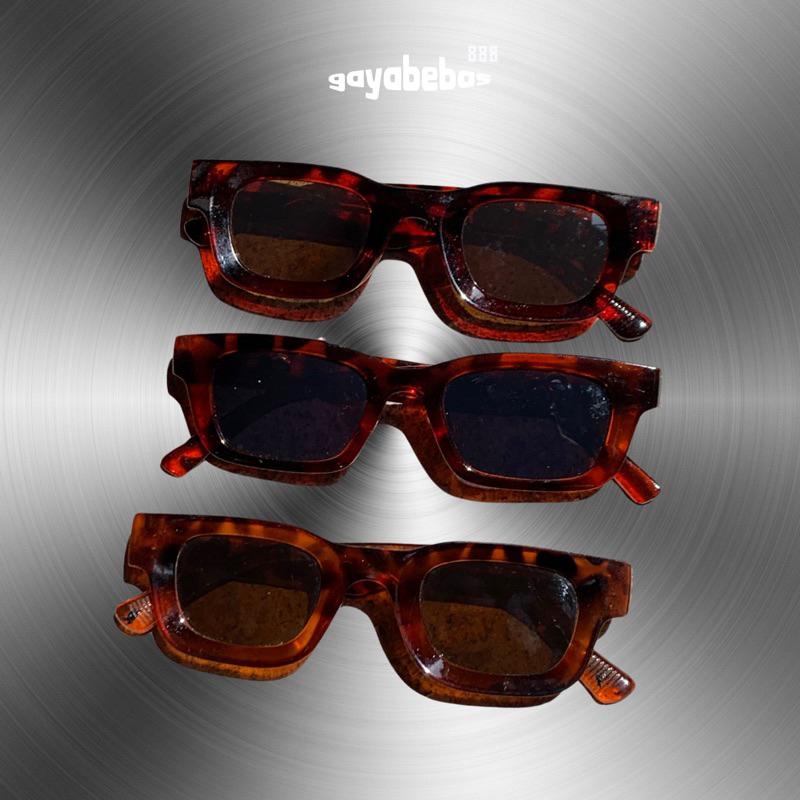 kacamata leopard / glasses / kacamata macan y2k