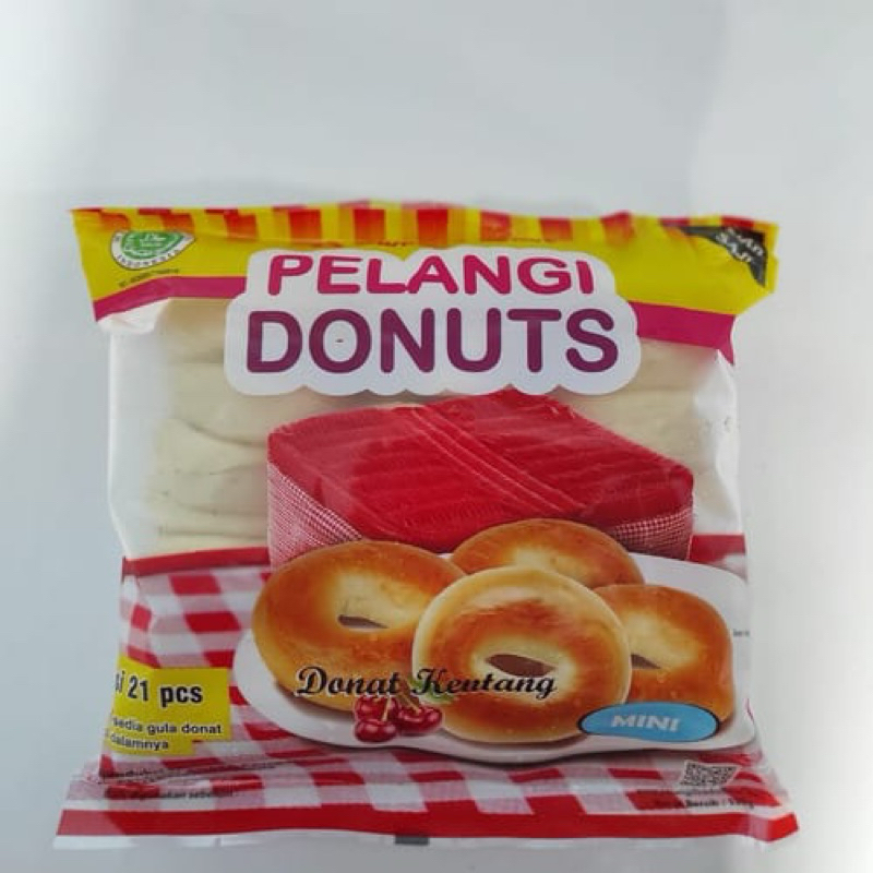 

DONAT KENTANG PELANGI ISI 10