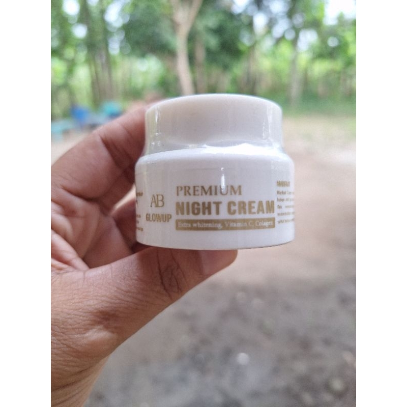 eceran cream malam glow up by ab