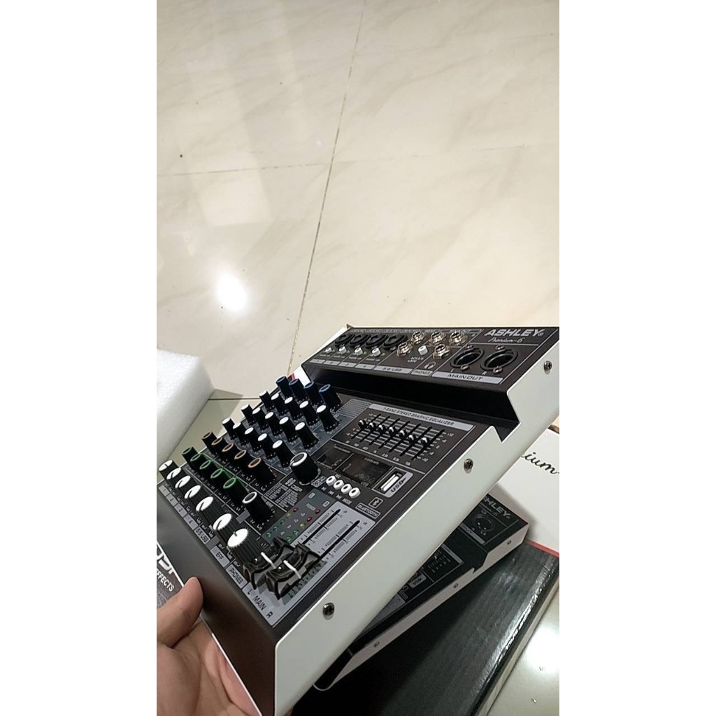 mixer ashley premium6 / premium 6 – usb mp3 BT recording 6channel original