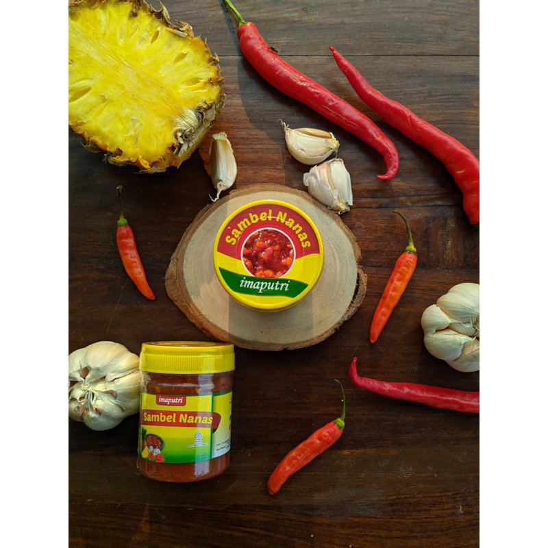 

Sambal Nanas - Sambal Nanas Gurih - Sambal Nanas Sedap - Sambal Nanas 200 gram