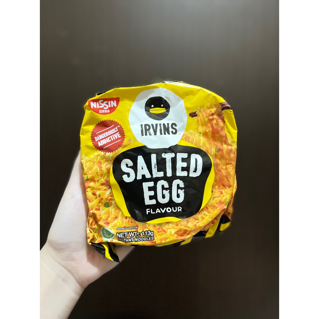 

(NISSIN) Irvins Instant Noodle Salted Egg