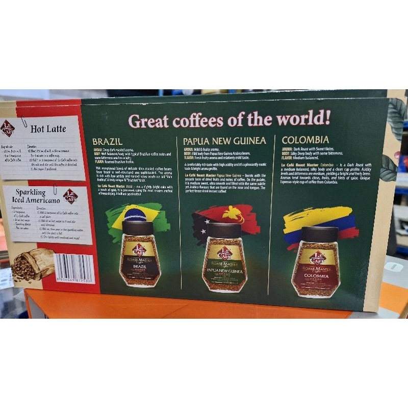 

Le cafe master roast coffee 100gr bonus cafepho milk coffee