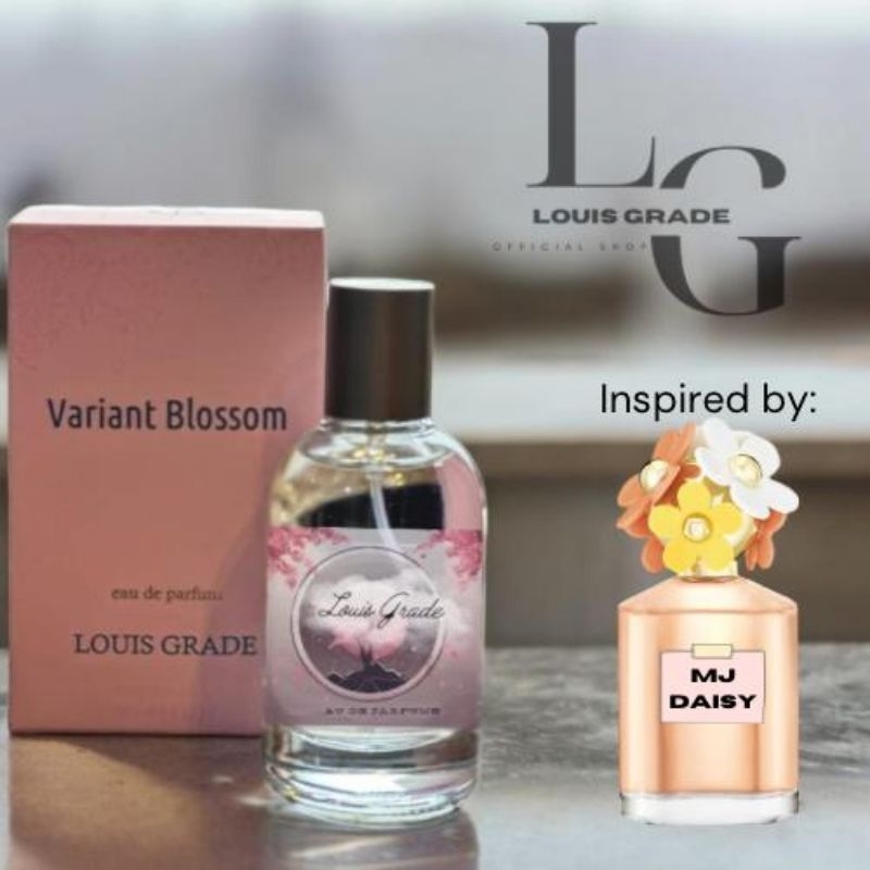 Louis grade - 100%Original Parfum Wanita Tahan Lama Aroma Segar Fruity Inspired By MJ DAISY | Parfum