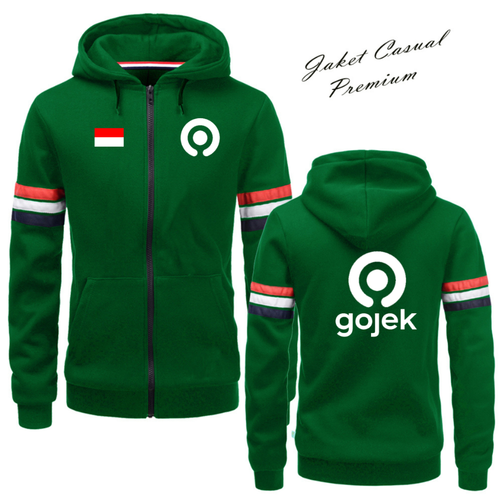 Hoodie Pria grab / Hodie Pria / Jaket Pria grab online/ Sweater Hoodie grab kupluk Bahan Fleece ukur