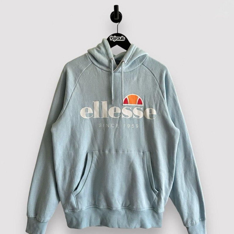 Ellesse Pullover Hoodie Light Blue Original