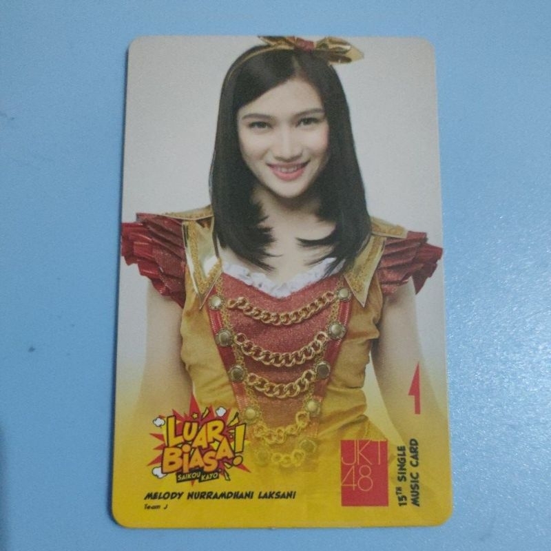 photocard melody saikou kayo jkt48