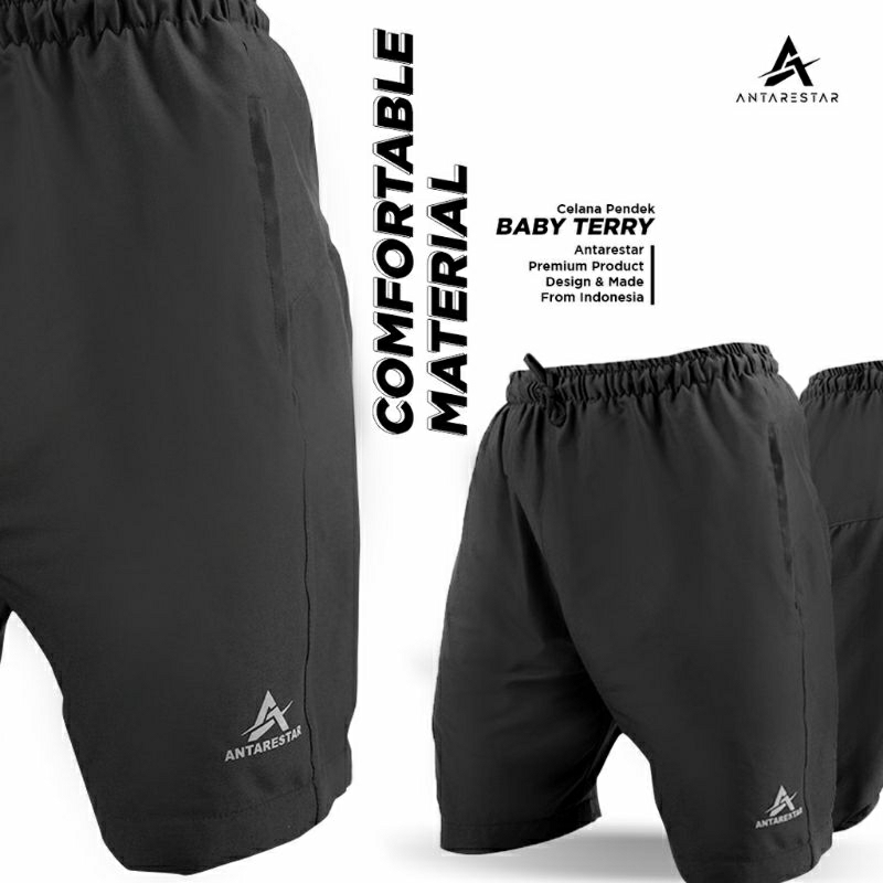 Celana pendek pria celana bola baby terry celana pendek antarestar