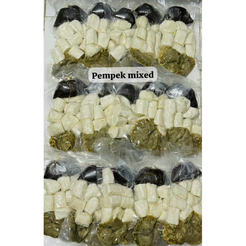 

Pempek ikan tenggiri campur