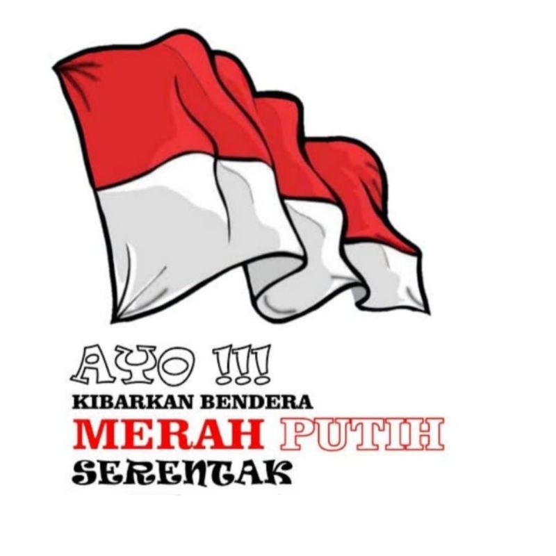 Bendera indonesia Satin 60x90