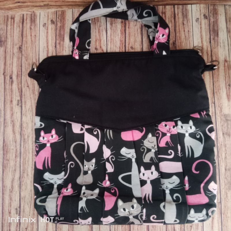 [Preloved Cantik] Tas Handbag Wanita Katun Handmade