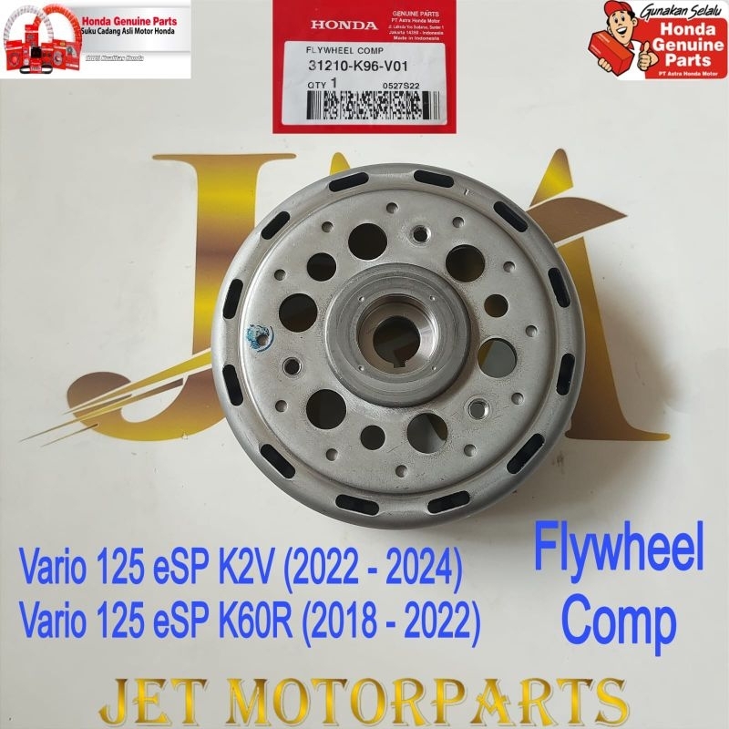 31210K96V01 Flywheel Comp Magnet Fly Wheel Vario 125 eSP K2V Vario 125 eSP K60R Asli Atau Ori Honda 