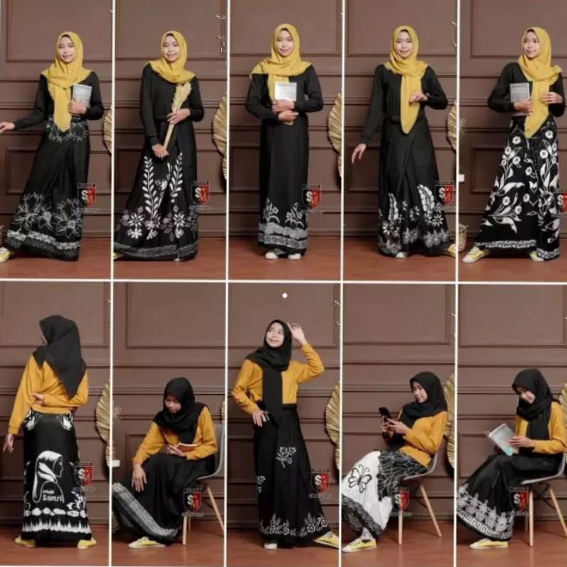 Sarung Santri Putri Terbaru motif Keren | Kain Goyor | Sarung Wanita | Sarung perempuan