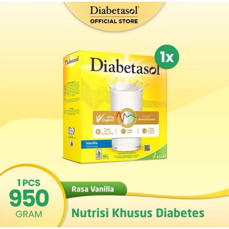 

Susu Diabetasol 950 Gram Susu Diabetes