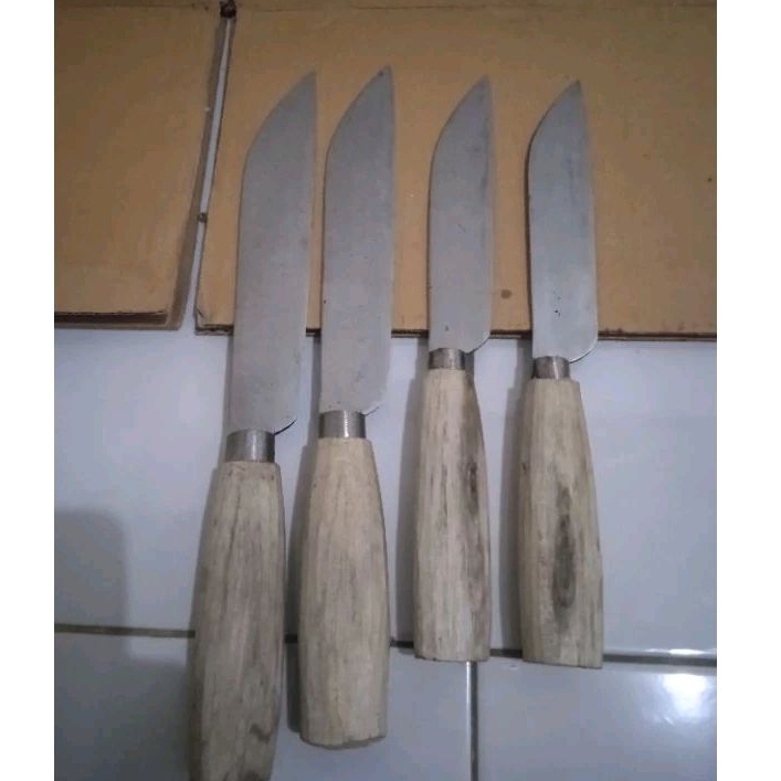 Pisau Dapur Bahan Baja Per Pisau Dapur Asli Madura Bahan Baja Pisau Baja