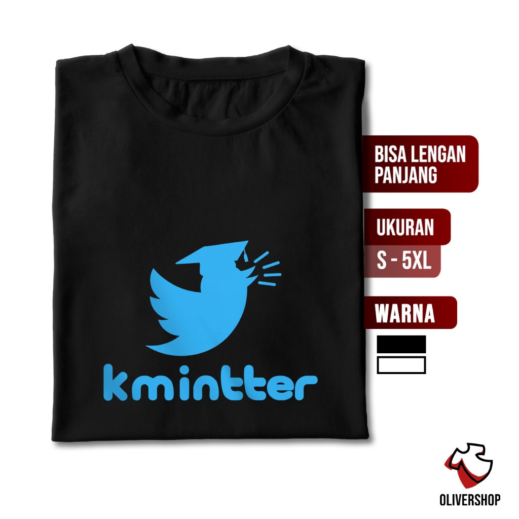Baju Kaos Plesetan KEMINTER - tshirt parodi aneh lucu merk brand logo kata kata tulisan lucu dewasa 