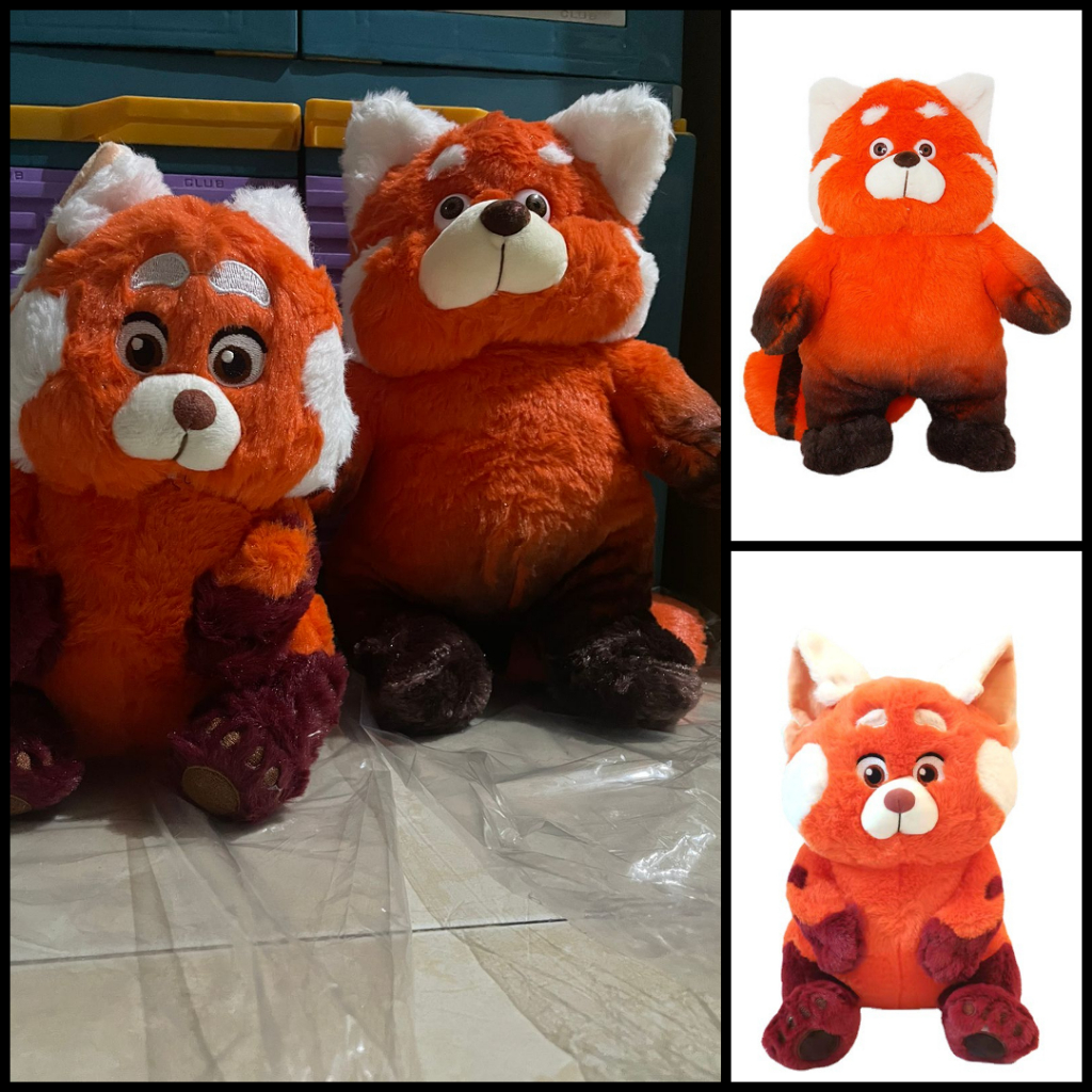 Boneka Red Panda 30cn 40cm Boneka Panda Boneka Rakun Boneka Racoon Boneka Turning Red LIMITED EDISI