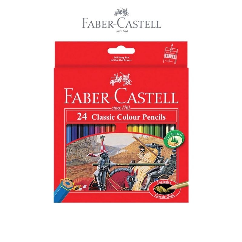 

Pensil Warna Classic faber castel 24warna