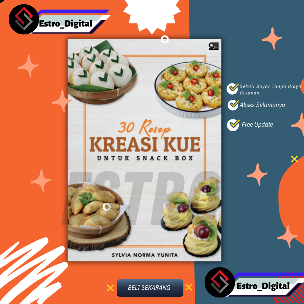 

[ ID4729 ] 30 Resep Kreasi Kue Untuk Snack Box