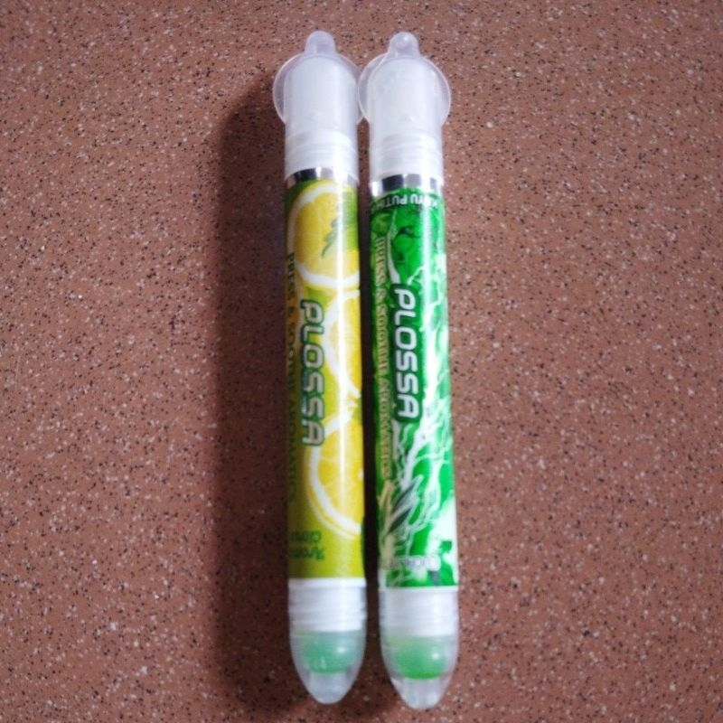 Plossa aromatherapy Eucalyptus dan Citrus 2 in 1 in healer dan roll on 10ml no dus termurah 