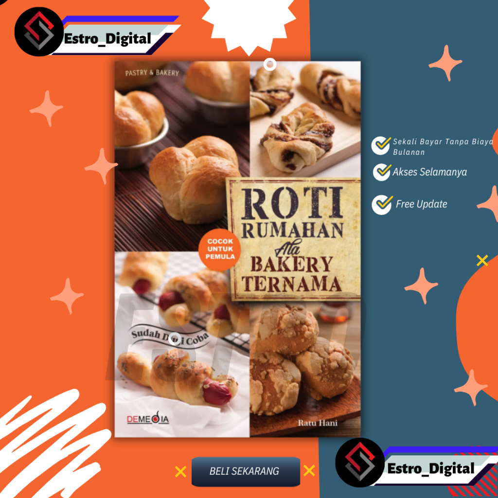 

[ ID4730 ] Roti Rumahan ala Bakery Ternama