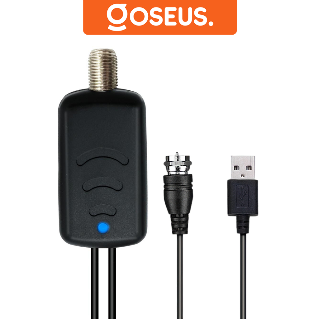 Penguat Sinyal Antena TV Digital Amplifier Signal Booster 4K HD Receiver