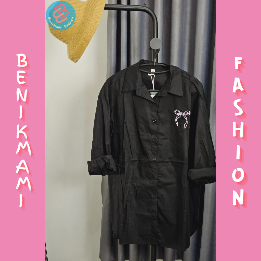 Kemeja Premium Polos Oversize Lgn Pjg Balenciaga