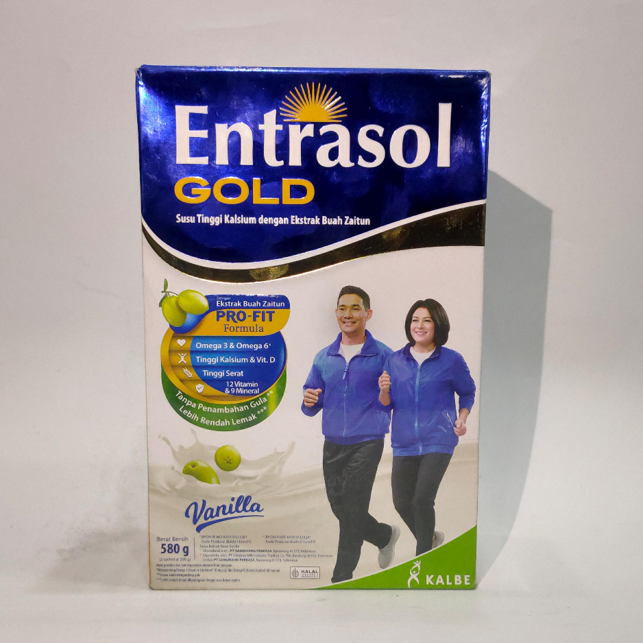 

Entrasol Gold Vanilla 580 gr - 1 box