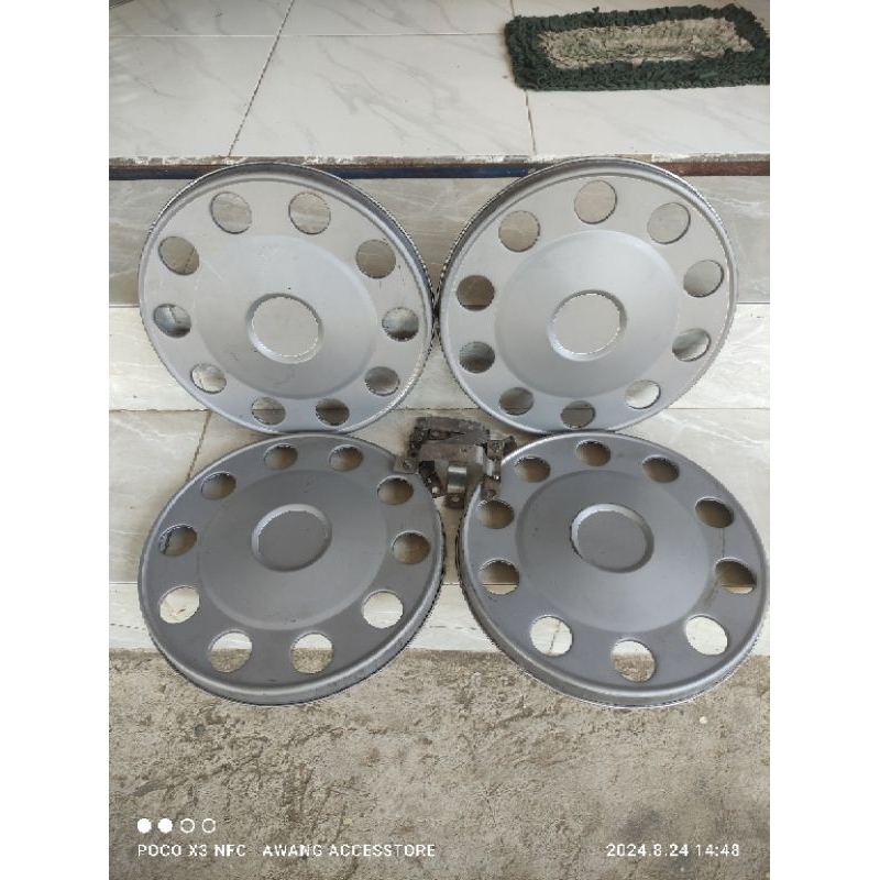 WELDOF wildop weldop pickup wheldop ring 13 ring 14 model SR 1set 4bj bahan plat bonus pangkon
