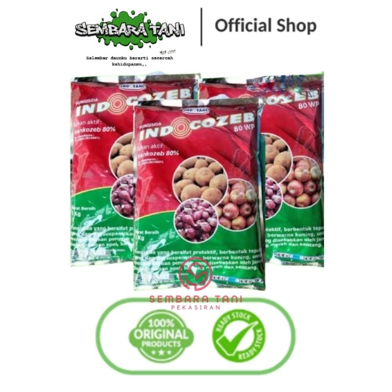 INDOCOZEB 80 W0 | FUNGISIDA | MANKOZEB KUNING