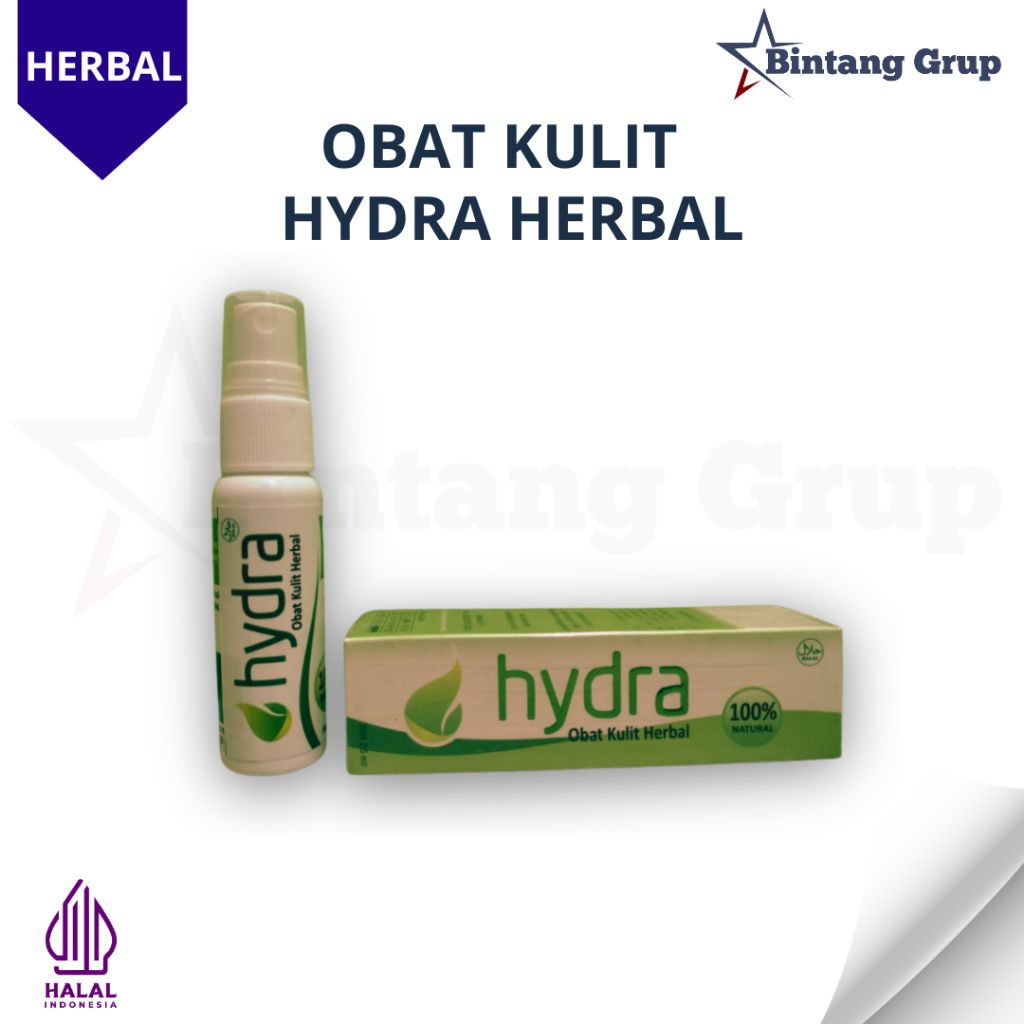 Hydra Obat kulit ampuh, mengatasi luka bakar,luka eksim. obat Spray mujarab