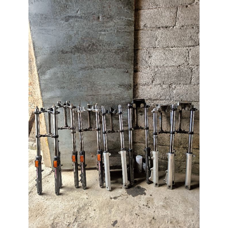 skok depan ori copotan MEGAPRO TIGER GL MAX CBR VIXION