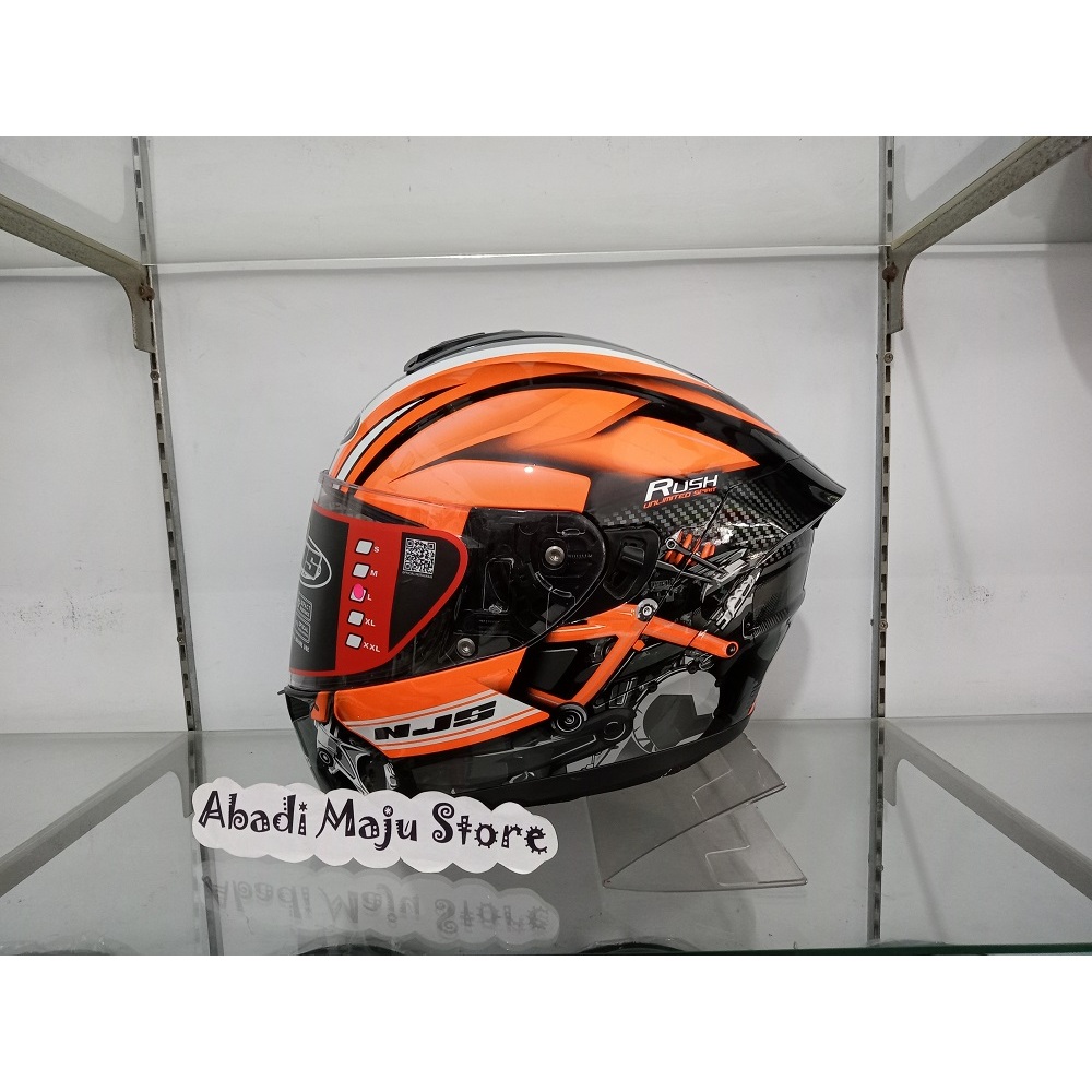 Helm NJS ZX-1 Motif Rush Original