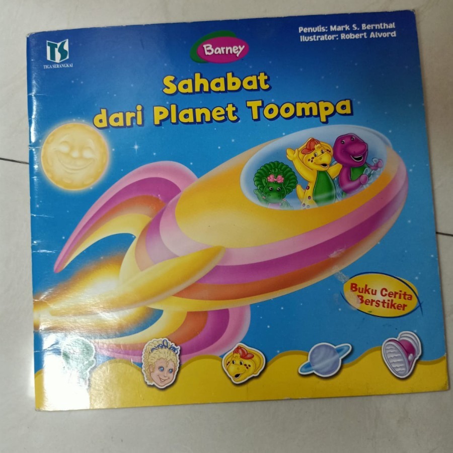 Buku cerita barney/buku cerita bahasa indonesia/buku barney/buku cerita