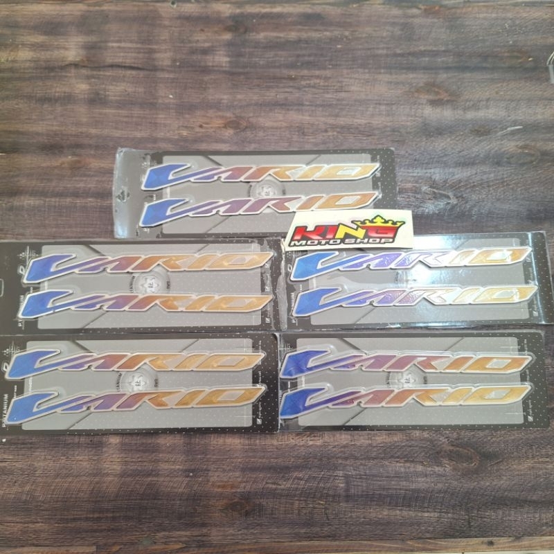 emblem vario titanium logo vario titanium