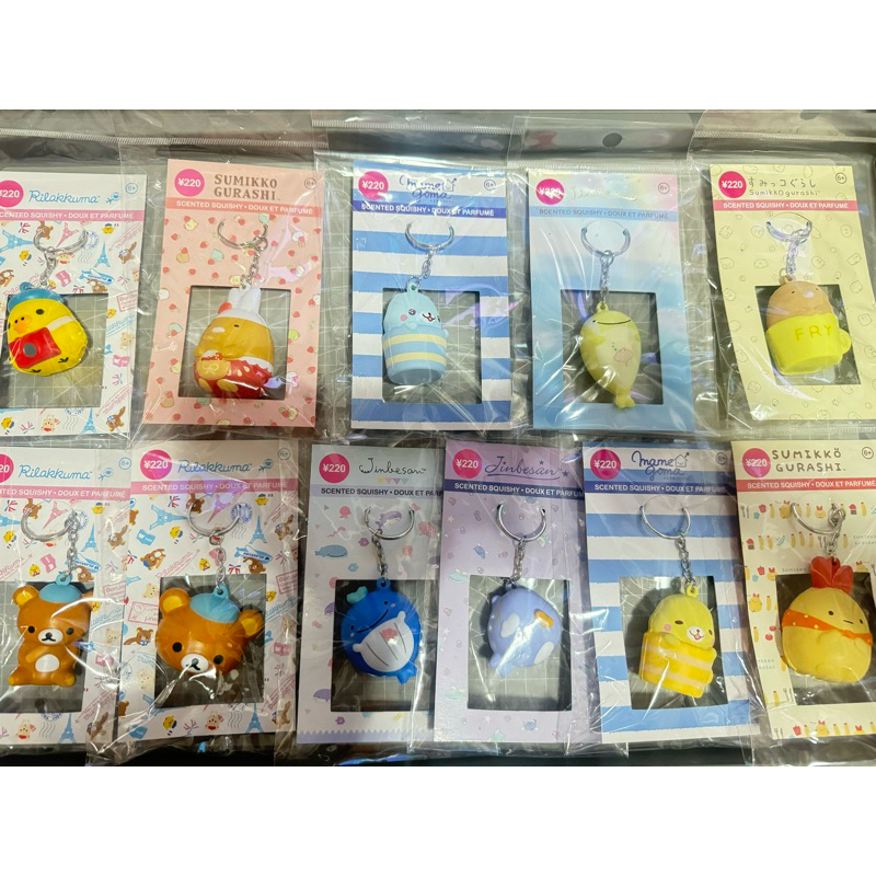 SQUISHY DAISO USA RILAKKUMA SUMIKKOGURASHI MAMEGOMA JINBESAN SHARK GANCI LISENCED MURAH NEW BEST SEL