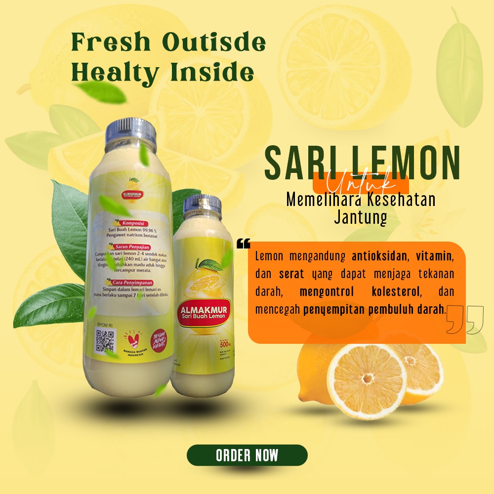 

Jual Sari Lemon Untuk Kesehatan Jantung
