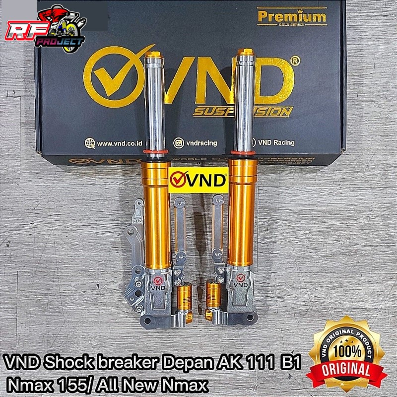 VND Shock Depan CNC AK 111 NMax New NMax