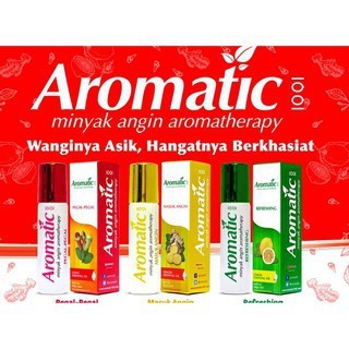 PROMO Minyak Angin Aromatic 1001 | Minyak Angin Aromatheraphy | Roll-On 8ml ORIGINAL