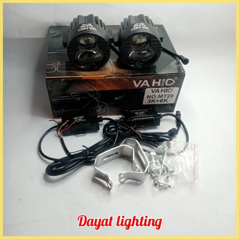 Vahid Mt28 (6000k+,6000k)- Lampu tembak harga sepasang only