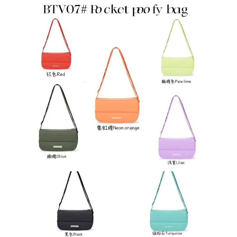 Ready Beyond Pocket Poofy Bag Tas Import Viral Best Seller