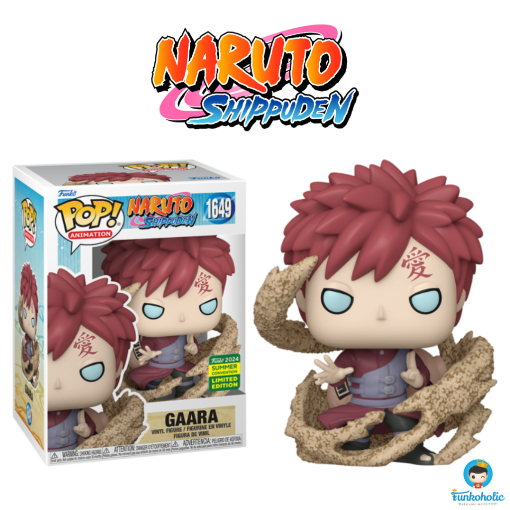 Funko POP Animation Naruto Shippuden - Gaara using Sand Jutsu (2024 Summer Convention Exclusive) #16