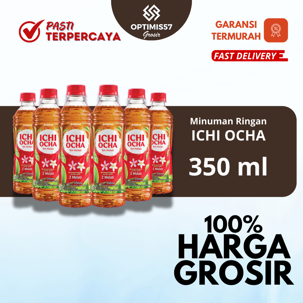 

Teh Ichi Ocha 350ml | Minuman Ringan Teh Ichi Ocha Grosir Termurah 24pcs OPT11080