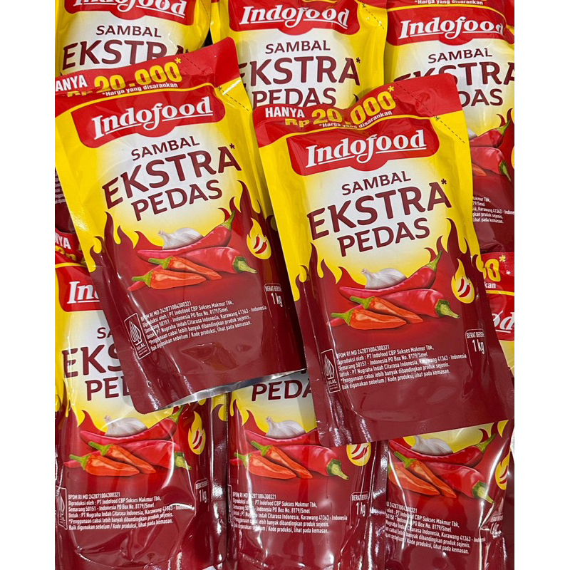 Indofood Sambal ExtraPedas 1kg